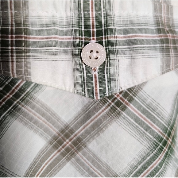 Mens Patagonia Plaid 100% Organic Cotton Button Up Shirt 2 Breast Pockets XL - Picture 7 of 12